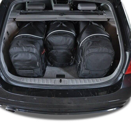 Kjust Reistassenset voor BMW 3 serie Touring 2005-2010 - Set van 4 Tassen met 3 Roltassen en 1 Vliegtuigtas