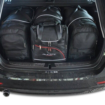 Kjust Reistassenset voor BMW 3 serie Touring 2012-2019 - Set van 4 Tassen met 3 Roltassen en 1 Vliegtuigtas