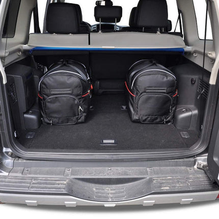 Kjust Reistassenset voor Mitsubishi Pajero 2000-2006 - Set van 5 Tassen met 3 Roltassen en 2 Sporttassen