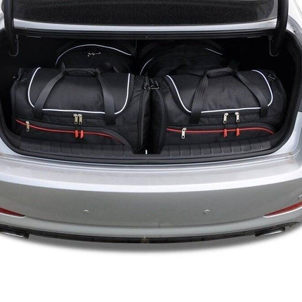 Kjust Reistassenset voor Hyundai i40 Sedan vanaf 2011 - Set van 4 Tassen met 2 Roltassen en 2 Sporttassen