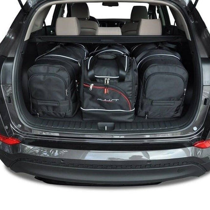 Kjust Reistassenset voor Hyundai Tucson 2015-2020 - Set van 4 Tassen met 2 Roltassen en 2 Sporttassen