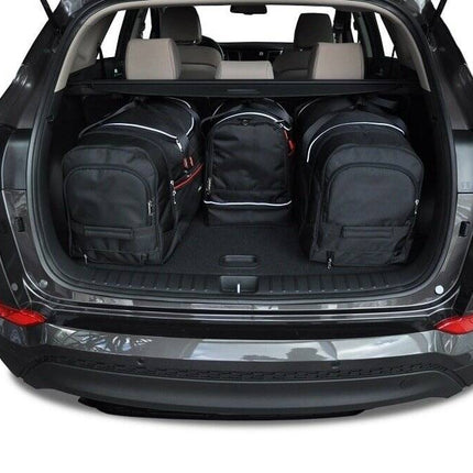 Kjust Reistassenset voor Hyundai Tucson 2015-2020 - Set van 4 Tassen met 2 Roltassen en 2 Sporttassen