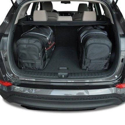 Kjust Reistassenset voor Hyundai Tucson 2015-2020 - Set van 4 Tassen met 2 Roltassen en 2 Sporttassen