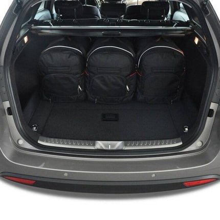 Kjust Reistassenset voor Hyundai i40 Tourer vanaf 2011 - Set van 5 Tassen met 3 Roltassen en 2 Sporttassen
