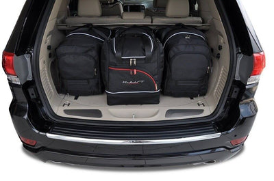 Kjust Reistassenset voor Jeep Grand Cherokee 2011-2022 - Set van 4 Tassen met 2 Roltassen en 2 Sporttassen
