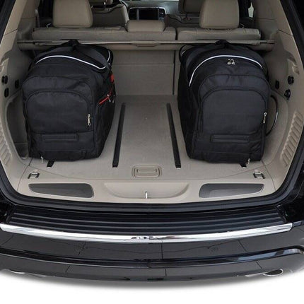 Kjust Reistassenset voor Jeep Grand Cherokee 2011-2022 - Set van 4 Tassen met 2 Roltassen en 2 Sporttassen