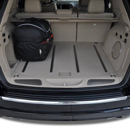 Kjust Reistassenset voor Jeep Grand Cherokee 2011-2022 - Set van 5 Tassen met 3 Roltassen en 2 Vliegtuigtassen