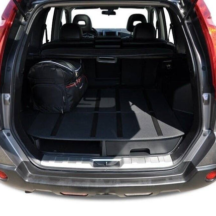 Kjust Reistassenset voor Nissan X-trail 2007-2014 - Set van 5 Tassen met 3 Roltassen en 2 Sporttassen
