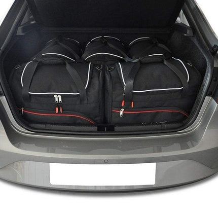 Kjust Reistassenset voor Seat Toledo Vanaf 2012 - Set van 5 Tassen met 3 Roltassen en 2 Sporttassen