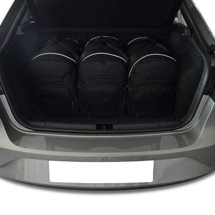 Kjust Reistassenset voor Seat Toledo Vanaf 2012 - Set van 5 Tassen met 3 Roltassen en 2 Sporttassen