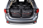 Kjust Reistassenset voor Mitsubishi Outlander 2013-2024 - Set van 5 Tassen met 3 Roltassen en 2 Vliegtuigtassen