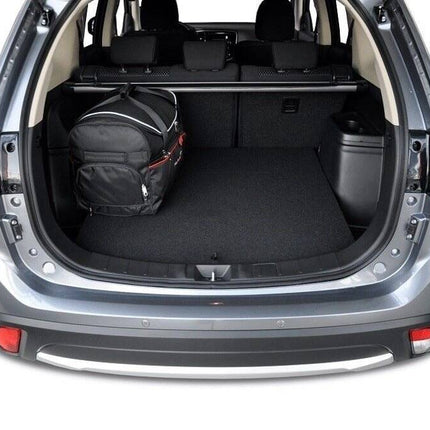 Kjust Reistassenset voor Mitsubishi Outlander 2013-2024 - Set van 5 Tassen met 3 Roltassen en 2 Vliegtuigtassen