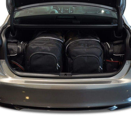 Kjust Reistassenset voor Lexus GS Sedan vanaf 2012 - Set van 4 Tassen met 2 Roltassen en 2 Vliegtuigtassen
