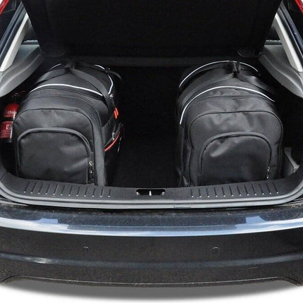 Kjust Reistassenset voor Ford Focus 5-deurs 2008-2011 - Set van 4 Tassen met 2 Roltassen en 2 Vliegtuigtassen