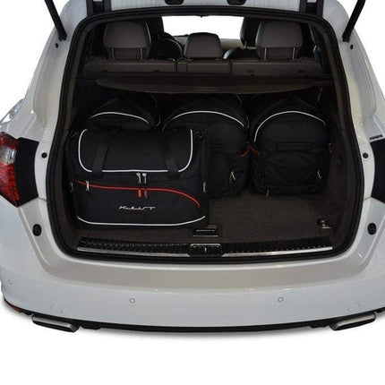 Kjust Reistassenset voor Porsche Cayenne 2010-2018 - Set van 5 Tassen met 3 Roltassen en 2 Vliegtuigtassen