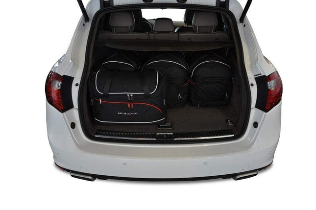 Kjust Reistassenset voor Porsche Cayenne 2010-2018 - Set van 5 Tassen met 3 Roltassen en 2 Vliegtuigtassen