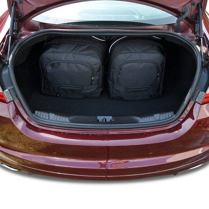 Kjust Reistassenset voor Jaguar XF 2008-2015 - Set van 4 Tassen met 2 Roltassen en 2 Vliegtuigtassen