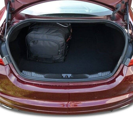 Kjust Reistassenset voor Jaguar XF 2008-2015 - Set van 4 Tassen met 2 Roltassen en 2 Vliegtuigtassen