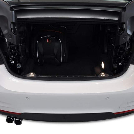 Kjust Reistassenset voor BMW 4 serie cabrio 2014-2020 - Set van 3 Tassen met 2 Sporttassen en 1 Vliegtuigtas