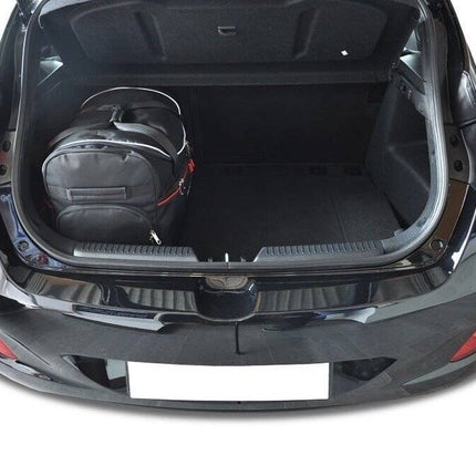 Kjust Reistassenset voor Hyundai i30 3-deurs 2013-2017 - Set van 3 Tassen met 2 Roltassen en 1 Vliegtuigtas