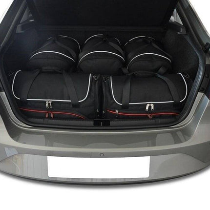 Kjust Reistassenset voor Seat Toledo Vanaf 2012 - Set van 5 Tassen met 3 Roltassen en 2 Vliegtuigtassen