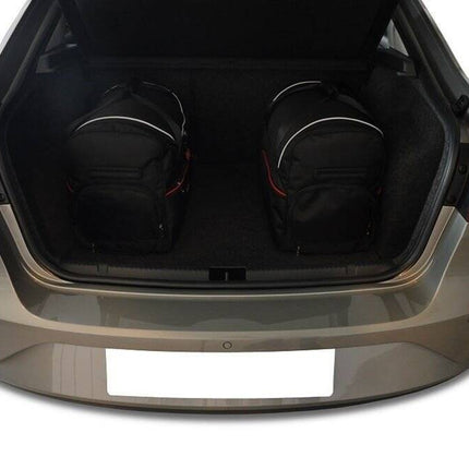 Kjust Reistassenset voor Seat Toledo vanaf 2012 - Set van 5 Tassen met 3 Roltassen en 2 Vliegtuigtassen