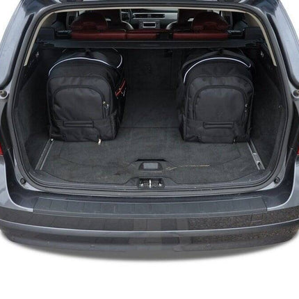 Kjust Reistassenset voor Volvo XC70 stationwagen 2007-2016 - Set van 5 Tassen met 3 Roltassen en 2 Vliegtuigtassen