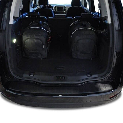 Kjust Reistassenset voor Ford Galaxy 2015-2018 - Set van 5 Tassen met 3 Roltassen en 2 Vliegtuigtassen