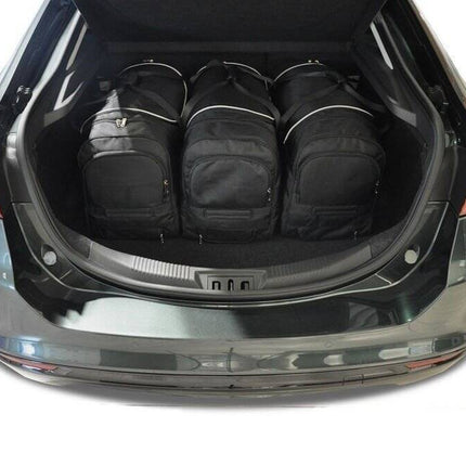 Kjust Reistassenset voor Ford Mondeo 5-deurs 2014-2019 - Set van 5 Tassen met 3 Roltassen en 2 Vliegtuigtassen