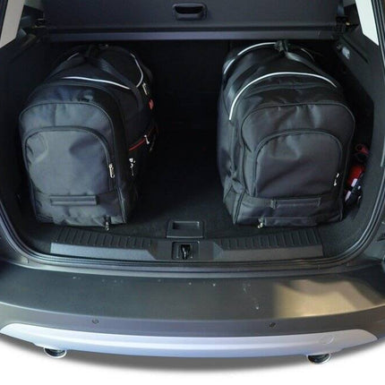 Kjust Reistassenset voor Ford Kuga 2013-2017 - Set van 4 Tassen met 2 Roltassen en 2 Vliegtuigtassen