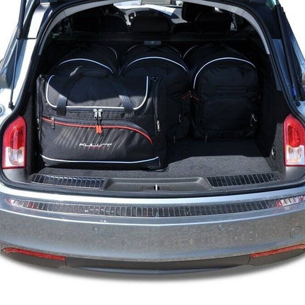 Kjust Reistassenset voor Opel Insignia Sports Tourer 2008-2017 - Set van 5 Tassen met 3 Roltassen en 2 Vliegtuigtassen