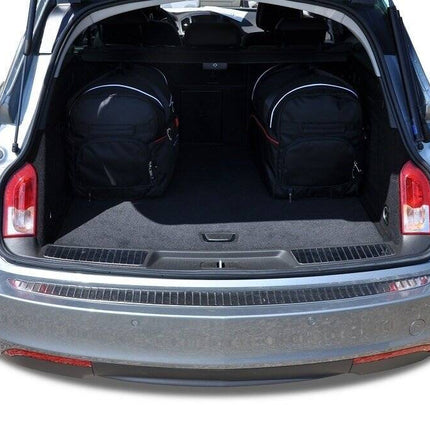 Kjust Reistassenset voor Opel Insignia Sports Tourer 2008-2017 - Set van 5 Tassen met 3 Roltassen en 2 Vliegtuigtassen