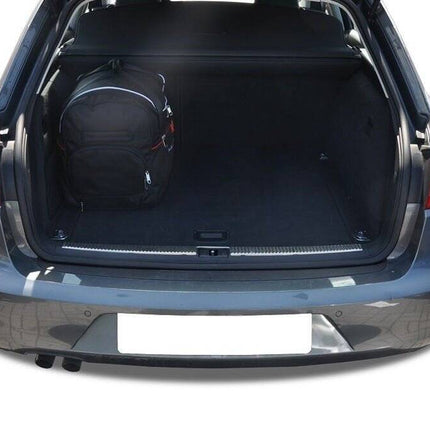 Kjust Reistassenset voor Seat Exeo ST stationwagen 2009-2013 - Set van 5 Tassen met 3 Roltassen en 2 Vliegtuigtassen