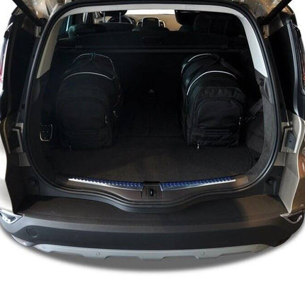 Kjust Reistassenset voor Renault Espace 2015-2022 - Set van 5 Tassen met 3 Roltassen en 2 Vliegtuigtassen