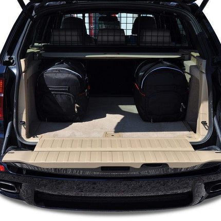 Kjust Reistassenset voor BMW X5 2007-2013 - Set van 5 Tassen met 3 Roltassen en 2 Vliegtuigtassen