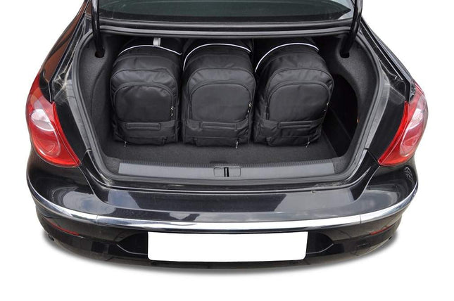 Kjust Reistassenset voor Volkswagen Passat CC 2008-2012 - Set van 5 Tassen met 3 Roltassen en 2 Sporttassen
