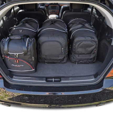 Kjust Reistassenset voor Mercedes Benz R-Klasse 2005-2015 - Set van 6 Tassen met 3 Roltassen en 3 Vliegtuigtassen