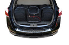 Kjust Reistassenset voor Nissan Murano 2009-2014 - Set van 4 Tassen met 3 Roltassen en 1 Vliegtuigtas