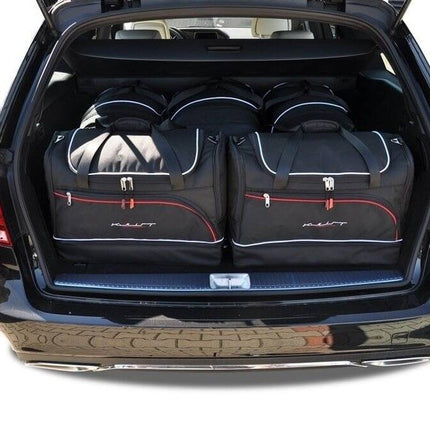 Kjust Reistassenset voor Mercedes Benz E-Klasse coupe 2009-2017 - Set van 5 Tassen met 3 Roltassen en 2 Sporttassen