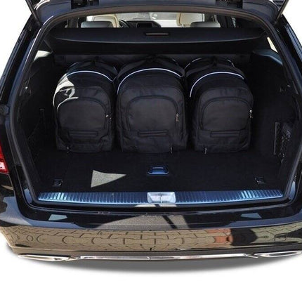 Kjust Reistassenset voor Mercedes Benz E-Klasse coupe 2009-2017 - Set van 5 Tassen met 3 Roltassen en 2 Sporttassen