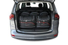 Kjust Reistassenset voor Opel Zafira Tourer 2011-2019 - Set van 5 Tassen met 3 Roltassen en 2 Vliegtuigtassen