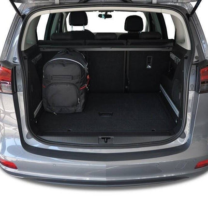 Kjust Reistassenset voor Opel Zafira Tourer 2011-2019 - Set van 5 Tassen met 3 Roltassen en 2 Vliegtuigtassen