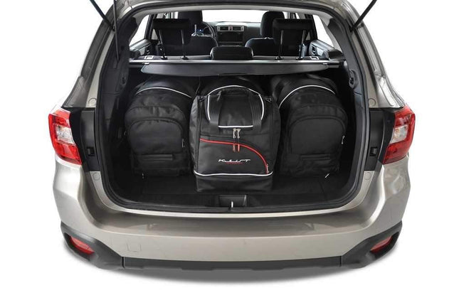 Kjust Reistassenset voor Subaru Legacy Outback 2015-2021 - Set van 4 Tassen met 3 Roltassen en 1 Sporttas
