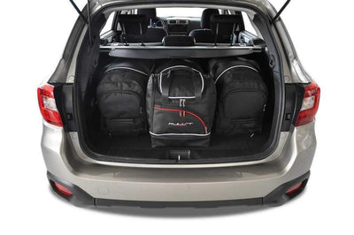 Kjust Reistassenset voor Subaru Legacy Outback 2015-2021 - Set van 4 Tassen met 3 Roltassen en 1 Sporttas