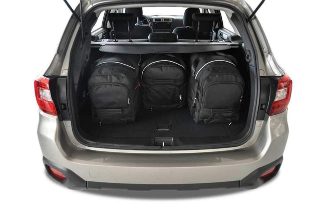Kjust Reistassenset voor Subaru Legacy Outback 2015-2021 - Set van 4 Tassen met 3 Roltassen en 1 Sporttas