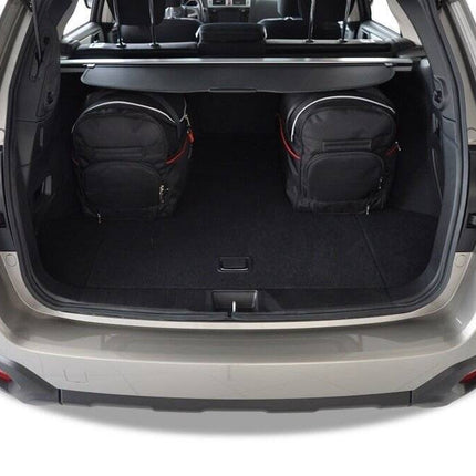 Kjust Reistassenset voor Subaru Legacy Outback 2015-2021 - Set van 5 Tassen met 3 Roltassen en 2 Vliegtuigtassen