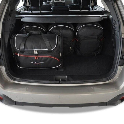 Kjust Reistassenset voor Subaru Legacy Outback 2015-2021 - Set van 5 Tassen met 3 Roltassen en 2 Vliegtuigtassen