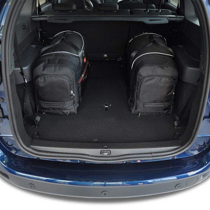 Kjust Reistassenset voor Dacia Lodgy 2012-2021 - Set van 5 Tassen met 3 Roltassen en 2 Vliegtuigtassen