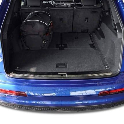 Kjust Reistassenset voor Audi Q7 vanaf 2015 - Set van 5 Tassen met 3 Roltassen en 2 Sporttassen