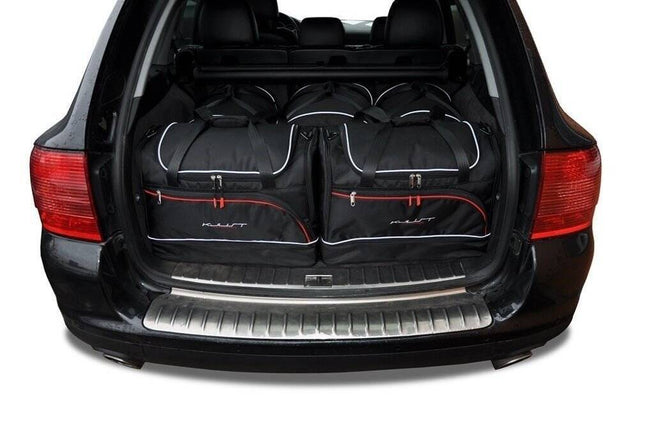 Kjust Reistassenset voor Porsche Cayenne 2002-2010 - Set van 5 Tassen met 3 Roltassen en 2 Sporttassen